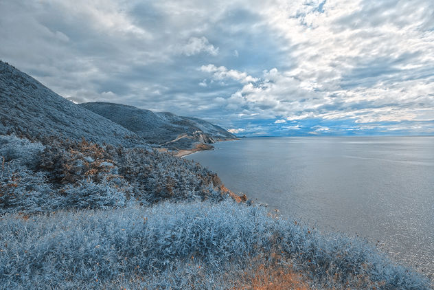 Blue Cabot Trail Scenery - HDR - image gratuit #288115 