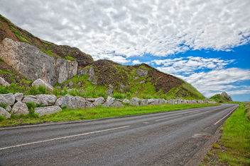 East Antrim Country Road - HDR - image #288205 gratis