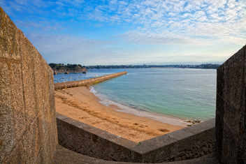 Saint-Malo Beach Scenery - HDR - бесплатный image #291195