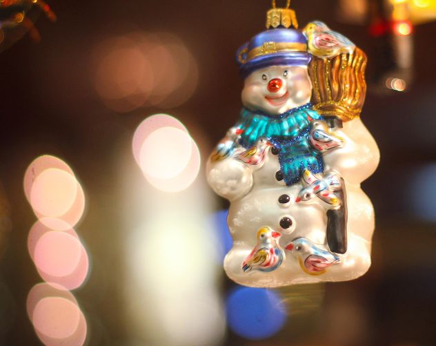 Christmas holiday snowman - image gratuit #302365 