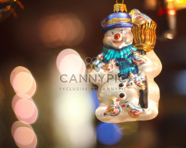 Christmas holiday snowman - image #302365 gratis