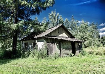 Old wooden hut - image #302415 gratis