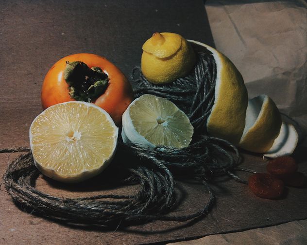 Lemon pee and dried apricot - image gratuit #302845 