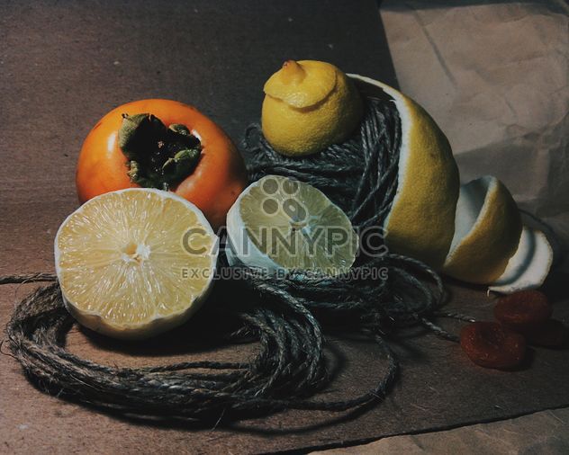 Lemon pee and dried apricot - image #302845 gratis