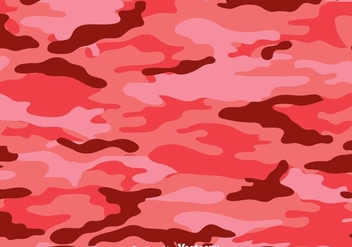 Abstract Pink Camo Pattern Vector - Free vector #303675