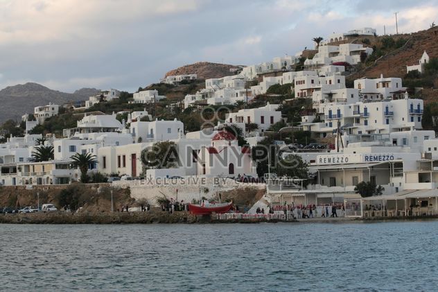 White Buildings on a shore - Free image #305355