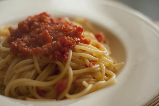 Pasta with tomatoes - бесплатный image #317105