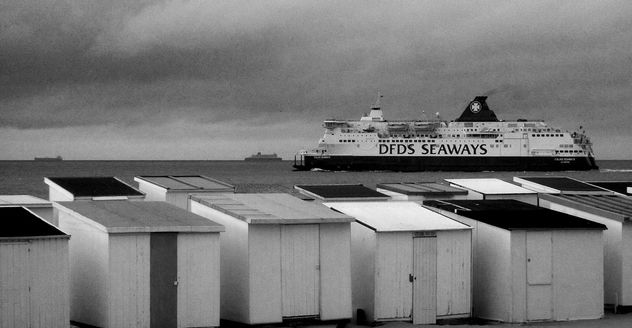 Ferry Monochrome #Calais #France - Free image #323835