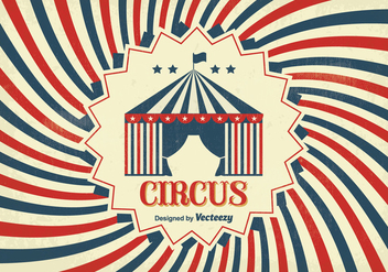 Vintage Circus Poster - Free vector #330075