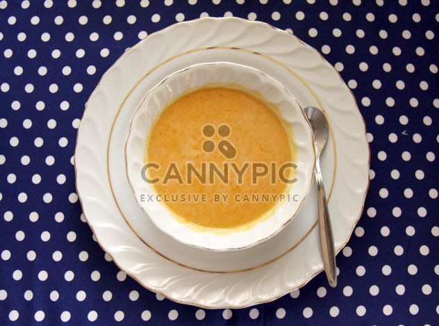 Bowl of Pumpkin Soup - image #330445 gratis