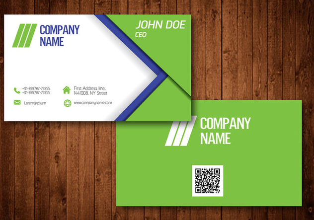 Creative Business Card - Free vector #330555