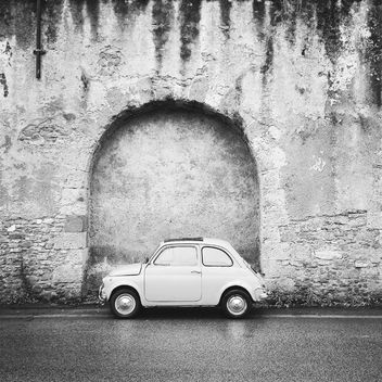 Old Fiat 500 Roma car - Free image #331385