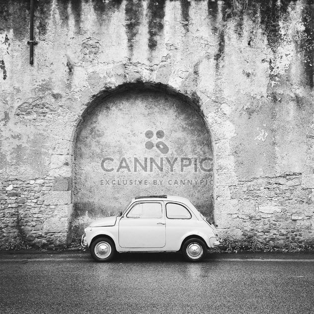 Old Fiat 500 Roma car - Free image #331385