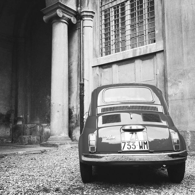 Old Fiat 500 car - image gratuit #331735 