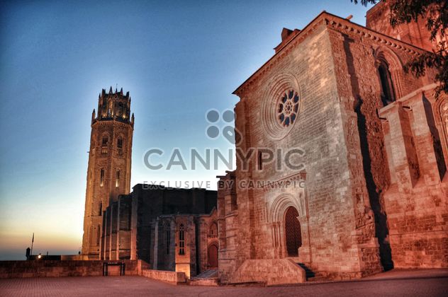 Spanish castle at sunset - Kostenloses image #334185