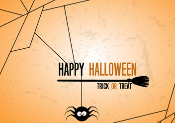 Free Halloween Spider Vector - Kostenloses vector #336015