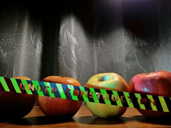 Ripe apples on table - Free image #337875