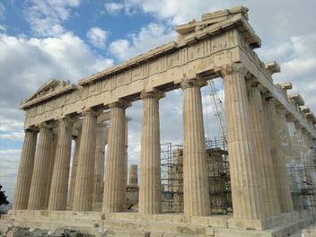 Parthenon at Acropolis hill - image #338245 gratis