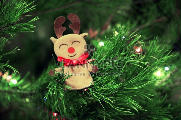 Christmas composition Christmas tree toy - Free image #342575