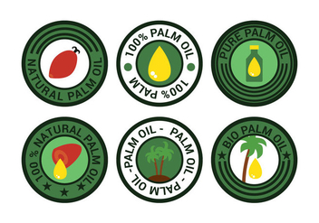 Palm Oil Vector - Free vector #343155