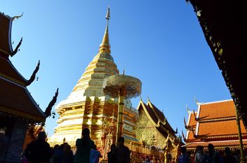 Thai temple in Chiangmai, Thailand - image gratuit #346285 
