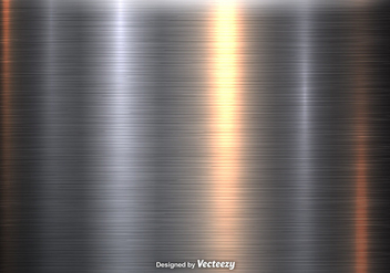 Metal Effect Texture Vector Background - Kostenloses vector #350895