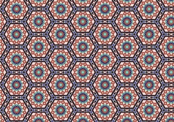 Diamond Mosaic Pattern Background - vector gratuit #354265 