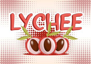 Free Vector Lychee Fruits - vector #360245 gratis