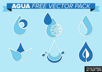Agua Free Vector Pack - vector #367735 gratis