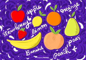 Vector Hand Drawn Fruit Illustrations - Kostenloses vector #368695