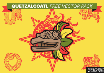 Quetzalcoatl Free Vector Pack - vector gratuit #368745 