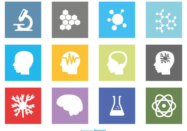 Neuroscience Icon Set - vector #369715 gratis