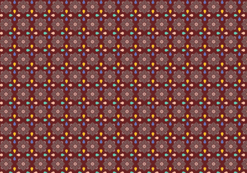 Petal Mosaic Pattern - vector #370045 gratis