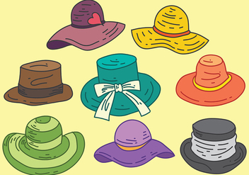 Free Bonnet Icons Vector - Free vector #377025
