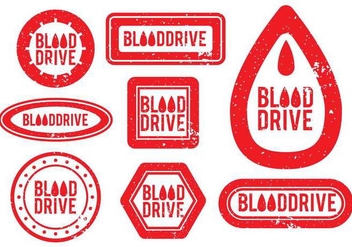 Blood Drive Vector - Free vector #377805