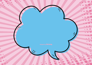 Blank Comic Style Background - Free vector #378495