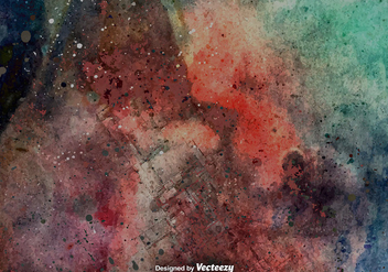 Grunge Colorful Background - Vector Grunge Wall - бесплатный vector #380315