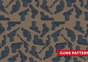 Glock Guns Pattern Vector - vector #386265 gratis