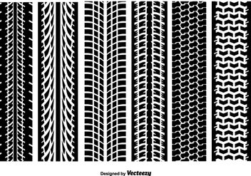 Tire Marks Vector Textures - Kostenloses vector #390115