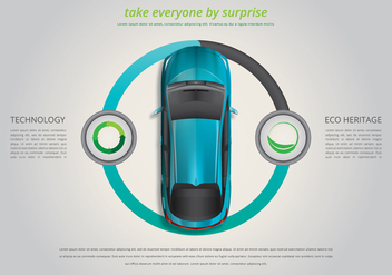 Prius Web Page Template - Free vector #391615
