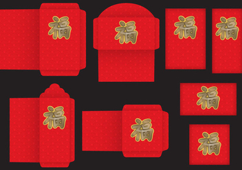 Red Packet - Kostenloses vector #391905