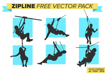 Zipline Free Vector Pack - vector gratuit #393935 