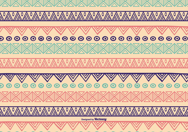 Hand Drawn Pattern Background - Free vector #398555