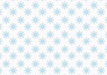 Free Vector Snowflakes Pattern - бесплатный vector #399805