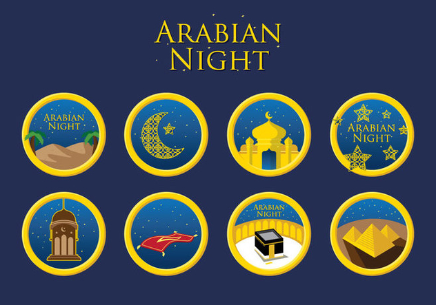 Free Arabian Night Vector - Free vector #403175