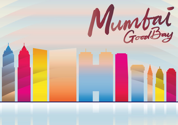 Mumbai Skyline - бесплатный vector #405845