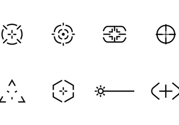 Laser Tag Icons - Free vector #406815