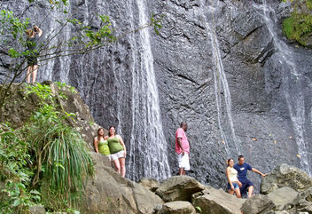 Puerto Rico (El Junque National Forest) La Coca Falls - бесплатный image #408245