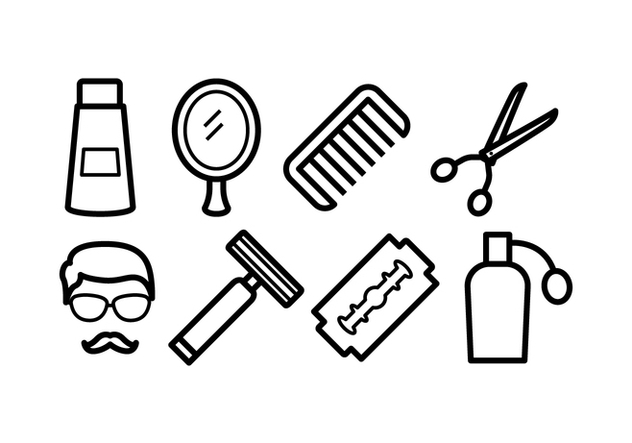 Free Barber Icons - vector gratuit #413485 