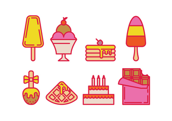Vector sweets - Free vector #416955
